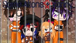 Some Aftons + Vanny go in jail / My AU / FNAF / ✨100K SPACIAL✨ / gacha_duvar / #aftonfamily #fnaf