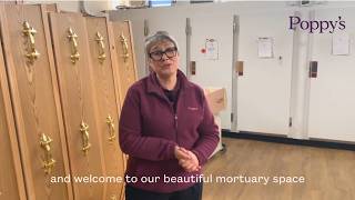 Tour of Poppy's mortuary with Angie