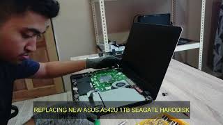 How to replace Asus A542U Harddisk (2019 TUTORIAL) TECHNICIAN'S MUST SEE!