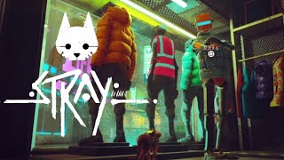 #7 【ミッドタウン】ジャケットとヘルメット入手‼︎サイバーパンクな街を巡る【Stray】（ストレイ）可愛い猫と美しい廃墟美で描かれるサイバーパンクな世界　やま実況プレイ