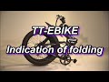 TT-EBIKE Fold instruction