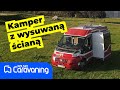 Campervan z rozsuwanym slajdem na bazie karetki pogotowia z Fiata Ducato L2H2 by Adam Kurczewski