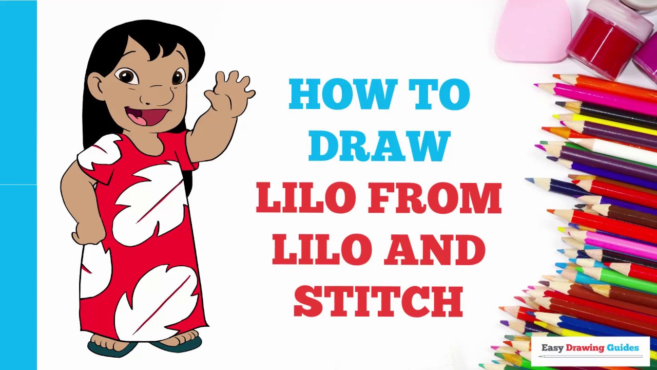 How To Draw Lilo From Lilo And Stitch Steps With Pictures The Best How To Draw Lilo From Lilo And Stitch Steps With Pictures The Best