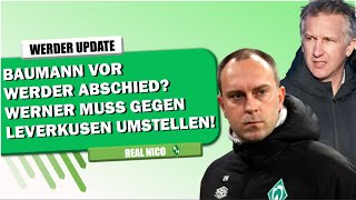 Frank Baumann vor Werder Abschied? / Werner muss gegen Leverkusen umstellen
