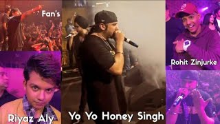 RIYAZ ALY in Hyderabad with yo yo honey Singh / Neha Kakkar / Rohit Zinjurke ✨♥️ full on party 😝🤞