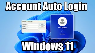 Auto Login On Windows 11