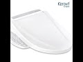 sensa smartwash toilet seat by kerovit fem feature