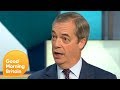 Nigel Farage MEP on Not Standing for MP in Upcoming General Election | Good Morning Britain