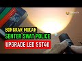 SST40 LED UPGRADE senter swat - senter led mini super terang | senter swat mini | senter cob