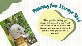 Ultimate Guide To Building Your Own Storage Sheds