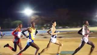 日体大記録会　男子5000m 第45組(最終組)　2017年12月3日