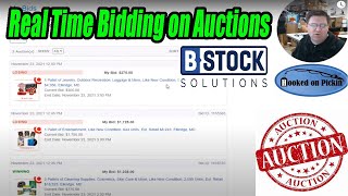 Real Time Bidding on Pallet Auctions from B-Stock - WILL I WIN!!! Online Reselling