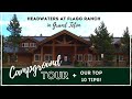 Campground Tour: HEADWATERS AT FLAGG RANCH in Grand Teton National Park + Our TOP 10 TIPS!