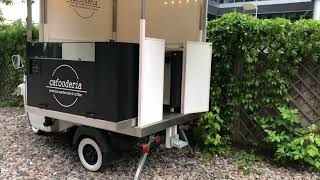 Piaggio APE Classic foodtruck by Moped