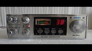 Uniden PC-244 AM SSB 40 channel transceiver for CB band