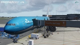 Prepar3D v4.5 | Amsterdam to Lima | EHAM-SPJC | PMDG 777-300ER | P3D