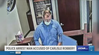 UPDATE: Carlisle First Interstate Bank robber arrested