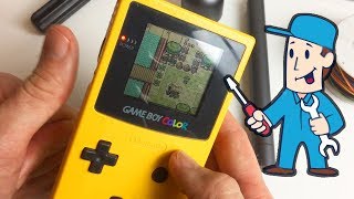 PROBLEME DE CROIX DIRECTIONNELLE SUR GAMEBOY COLOR : VIDEO REPARATION