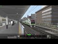 train simulator classic tokyo commuter jr east e233 3000 series emu 120 km h fly by