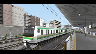 Train Simulator Classic: Tokyo Commuter JR East E233-3000 Series EMU 120 km/h Fly By