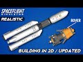 How to Build Chandrayaan 3 & LVM3 Rocket in Spaceflight Simulator for ISRO Moon Mission