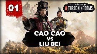 CAO CAO VS LIU BEI! Total War: Three Kingdoms - Cao Cao vs Liu Bei -  Multiplayer Campaign #1