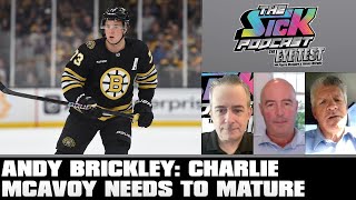 Andy Brickley: Charlie McAvoy Needs To Mature | The Sick Podcast - The Eye Test May 14 2024
