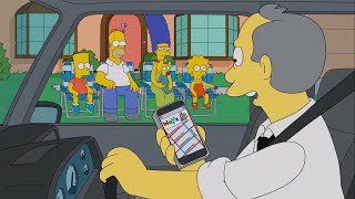 El trafico infernal Los simpsons capitulo T33 P1