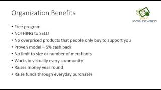 Your Local Rewards Overview