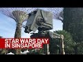 Singapore celebrates Star Wars Day with 'sabertrees'