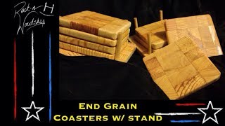 Easy End Grain Coasters