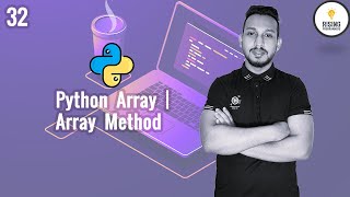 Python Bangla Tutorial 32 | Python Array | Array Method