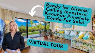 🚨👉 Keauhou Punahele - AIRBNB READY! 2 bedroom, 2 bathroom Condo For Sale