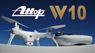 Attop W10 Wifi FPV Camera Altitude hold RC quadcopter RTF