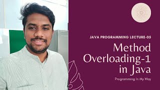 5. Polymorphism- Method Overloading by changing the number of arguments