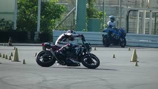 MotoGymkhana 2021 Dunlop Round 3 H2 Streettriple765RS Tabibito