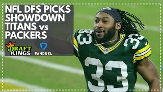 NFL DFS Picks for Thursday Night Showdown Titans vs Packers: FanDuel & DraftKings Lineup Advice