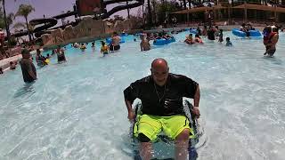 Juanito goes to hurricane harbor♿️