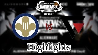 九十九一門 vLt vs Fiveness Esports - B クラブハウス | R6S ALIENWARE JAPAN LEAGUE AUTUMN オンライン予選 Day3 ハイライト