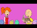 Caillou Brings A Wild Rabbit To School And Gets Grounded