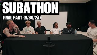 [2024-09-30] (PART 62) Jason Subathon Day 30 🔴 FaZe Round Table 🔴 Last Day 🔴