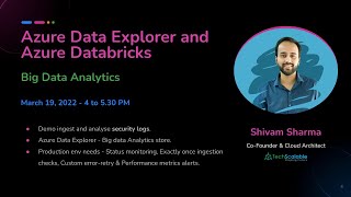 Azure Data Explorer and Databricks - Big Data Analytics