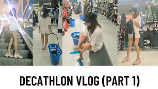 Decathlon new store in Mumbai |Tanishq Rajan Vlogs | Day 4 |Part 1 |