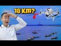 AKHIRNYA BISA TIDUR NYENYAK! Test Jarak AE86 Pro Max Drone 3 Jutaan yang Diklaim bisa Terbang 18 KM