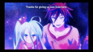 No Game No Life - Episode 4 Ending Scene