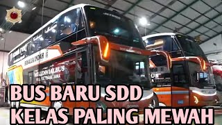 RILISAN BUS BARU PALING MEWAH PO ROSALIA INDAH KAROSERI ADI PUTRO.