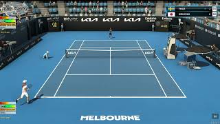 Mikael Ymer VS Yoshihito Nishioka | Australian Open 2023 | Tennis Elbow 4 | CPU vs CPU Simulation