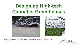 Designing High-tech Cannabis Greenhouses