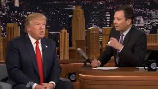 JIMMY FALLON TALKS ABOUT DONALD TRUMP IN HIS SHOW'S MONOLOGUE