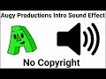 Augy Productions Intro | Sound Effect | No Copyright